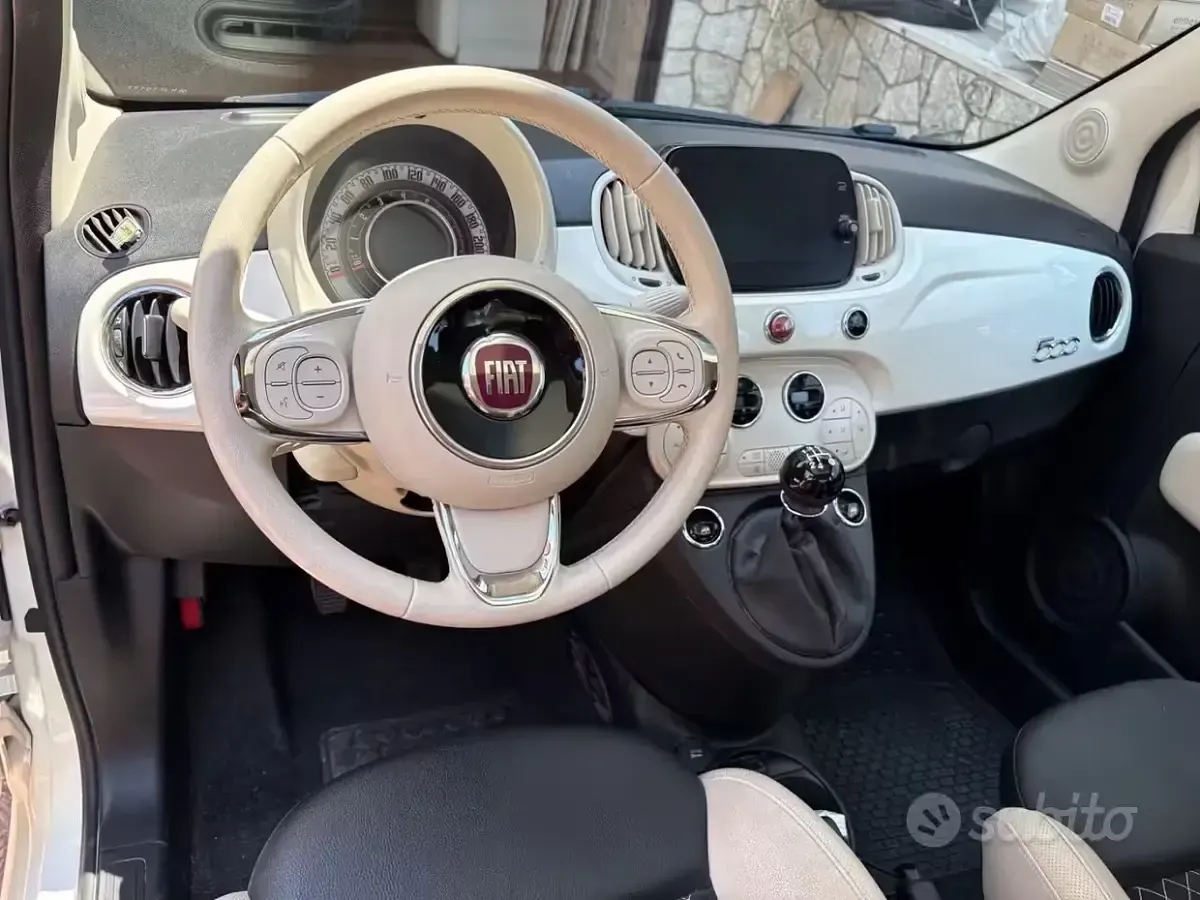 Usata Fiat 500 Dolcevita 69 CV (50 kW) 2021 Bianco Berlina