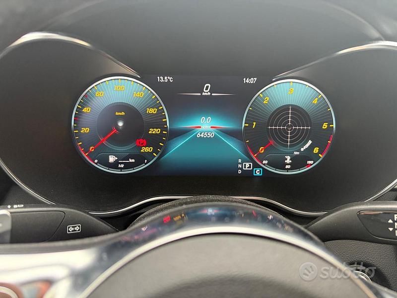 Usata Mercedes GLC220 2022 Blu Coupé