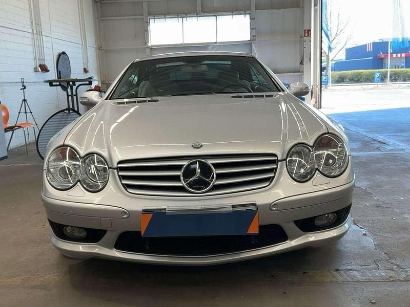 Usata Mercedes SL55 AMG AMG 500 CV (367 kW) 2003 Argento Cabrio