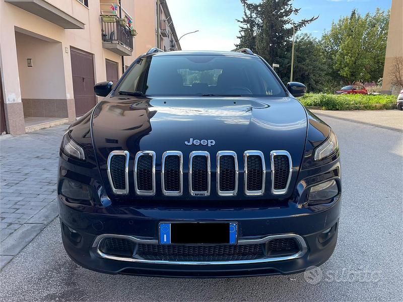 Usata Jeep Cherokee 2014 Blu SUV