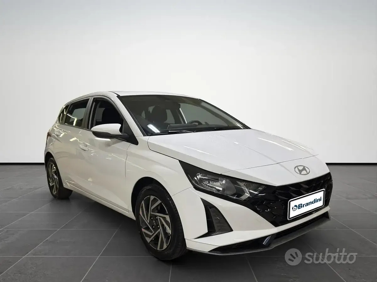 Nuova Hyundai i20 90 CV (66 kW) 2026 Bianco Utilitaria