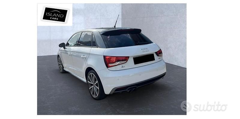 Usata Audi A1 S-Line 125 CV (91 kW) 2017 Bianco Berlina