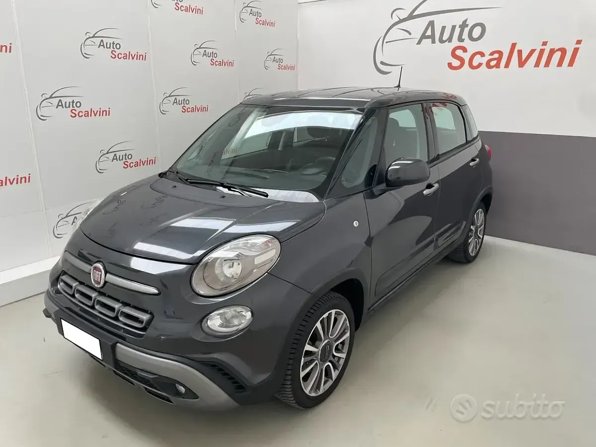 Usata Fiat 500L Cross 95 CV (69 kW) 2019 Grigio Monovolume