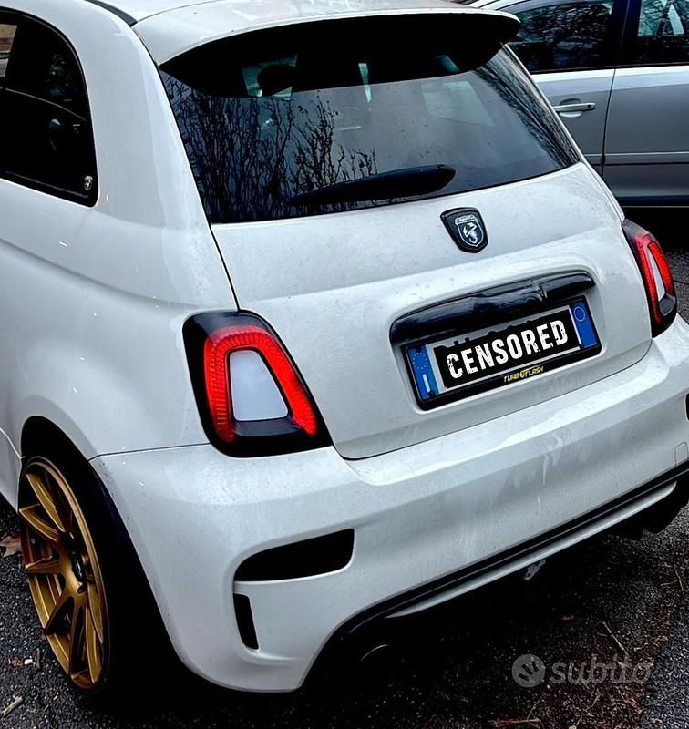 Bianco Usata 2010 Abarth 500 Tre volumi | 10.500 € (Buon prezzo) - Immagine 1/3