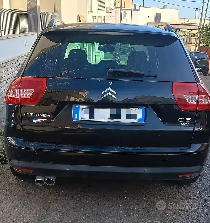Usata Citroën C5 Dynamique 170 CV (125 kW) 2009 Nero Station wagon