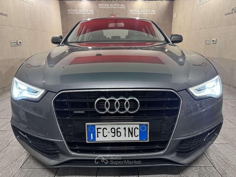 Usata Audi A5 Sportback S-Line 190 CV (139 kW) 2016 Gray Utilitaria