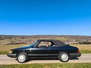 Usata Saab 900 Cabriolet 136 CV (100 kW) 1991 Nero Cabrio