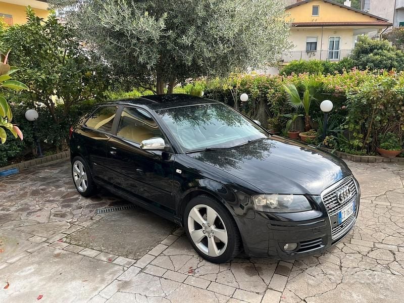 Usata Audi A3 S-Line 140 CV (102 kW) 2005 Nero Utilitaria