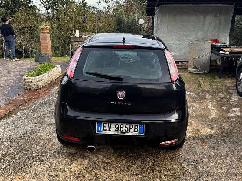 Usata Fiat Punto Lounge 69 CV (50 kW) 2014 Nero Berlina