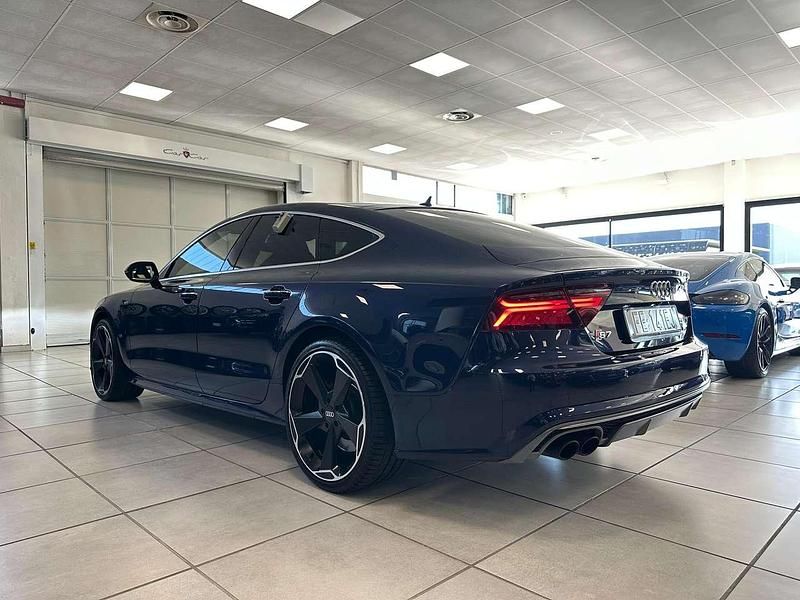 Usata Audi S7 Sportback 450 CV (330 kW) 2016 Blu/azzurro Utilitaria