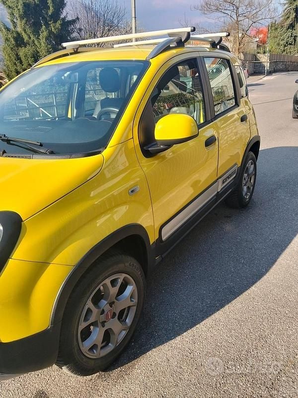 Usata Fiat Panda Cross Cross 2015 Giallo Utilitaria