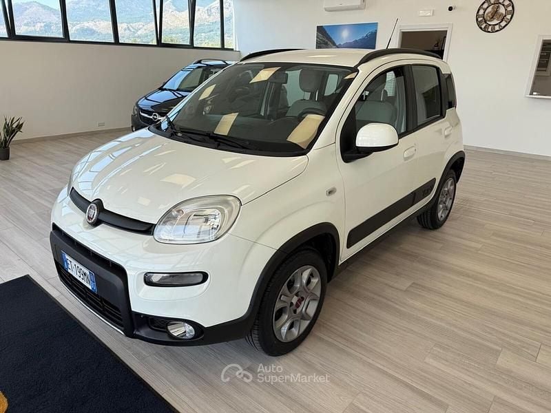 Usata Fiat Panda 4x4 S 75 CV (55 kW) 2013 Bianco Utilitaria