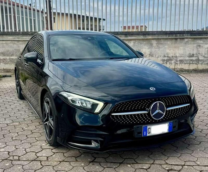 Usata Mercedes A200 Premium 150 CV (110 kW) 2020 Nero Berlina
