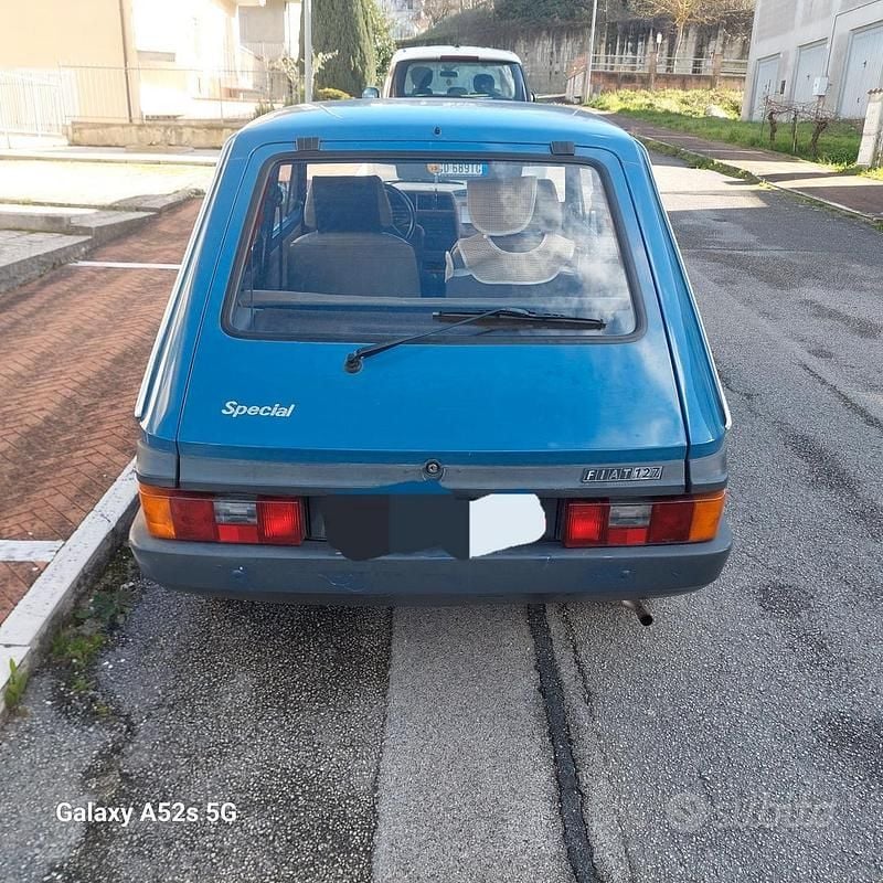 Usata Fiat 127 1982 Blu Utilitaria