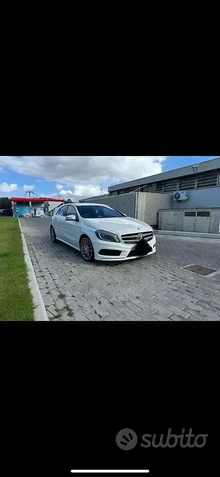 Usata Mercedes A180 109 CV (80 kW) 2013 Bianco Utilitaria