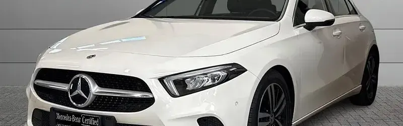 Usata Mercedes A180 Premium 116 CV (85 kW) 2022 Bianco Utilitaria