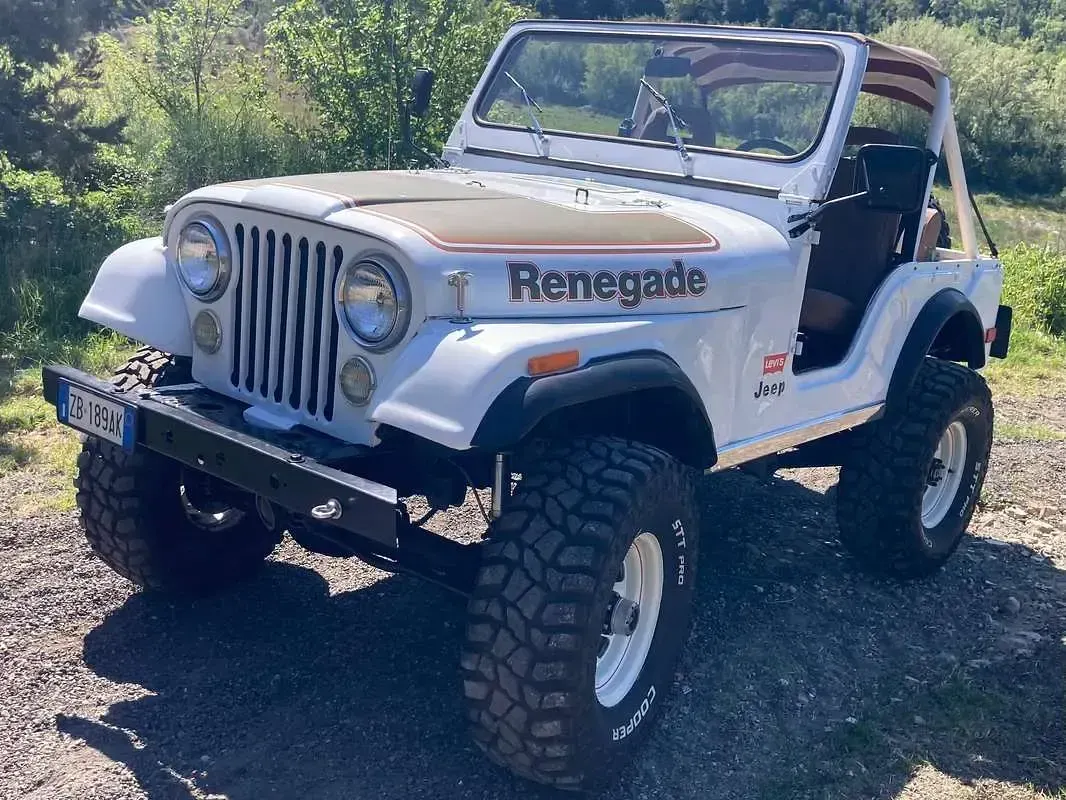 Usata Jeep CJ 150 CV (110 kW) 1976 Bianco SUV