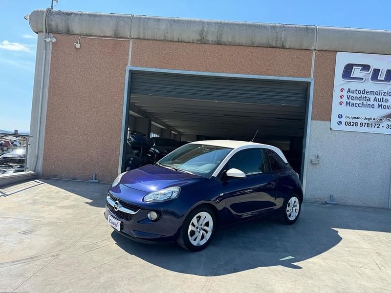 Usata Opel Adam Glam 87 CV (63 kW) 2015 Blu Utilitaria