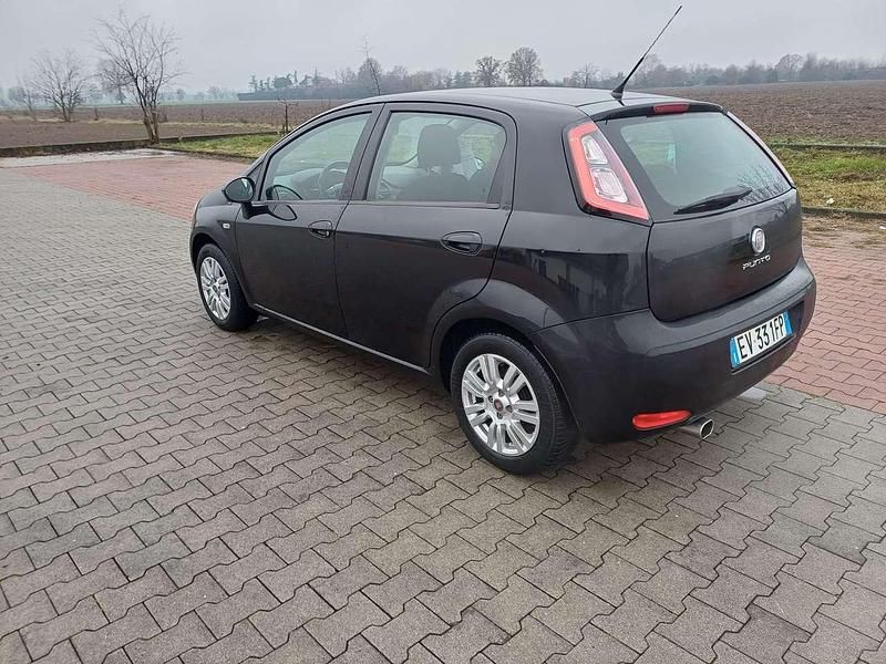 Usata Fiat Punto Lounge 69 CV (50 kW) 2014 Nero Berlina