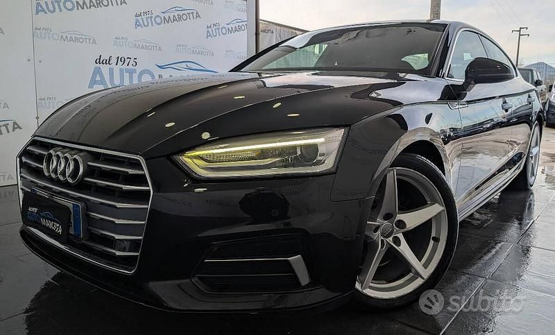 Usata Audi A5 Sport 150 CV (110 kW) 2018 Nero Berlina