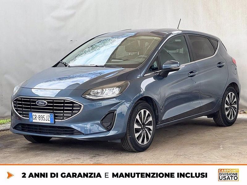 Usata Ford Fiesta Titanium 75 CV (55 kW) 2023 Blu Berlina