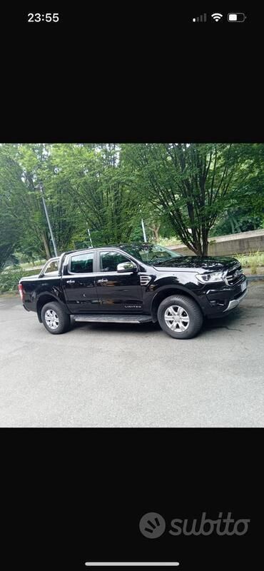 Usata Ford Ranger 2022 Nero Pick-up