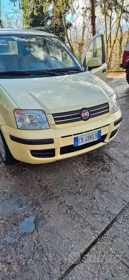 Usata Fiat Panda 54 CV (39 kW) 2004 Giallo Utilitaria