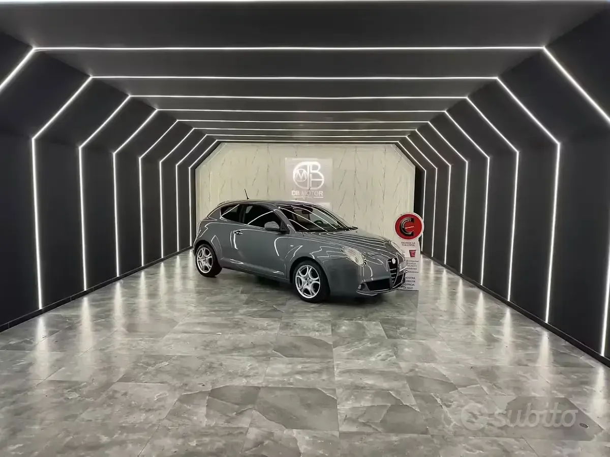 Usata Alfa Romeo MiTo Progression 120 CV (88 kW) 2010 Nero Utilitaria