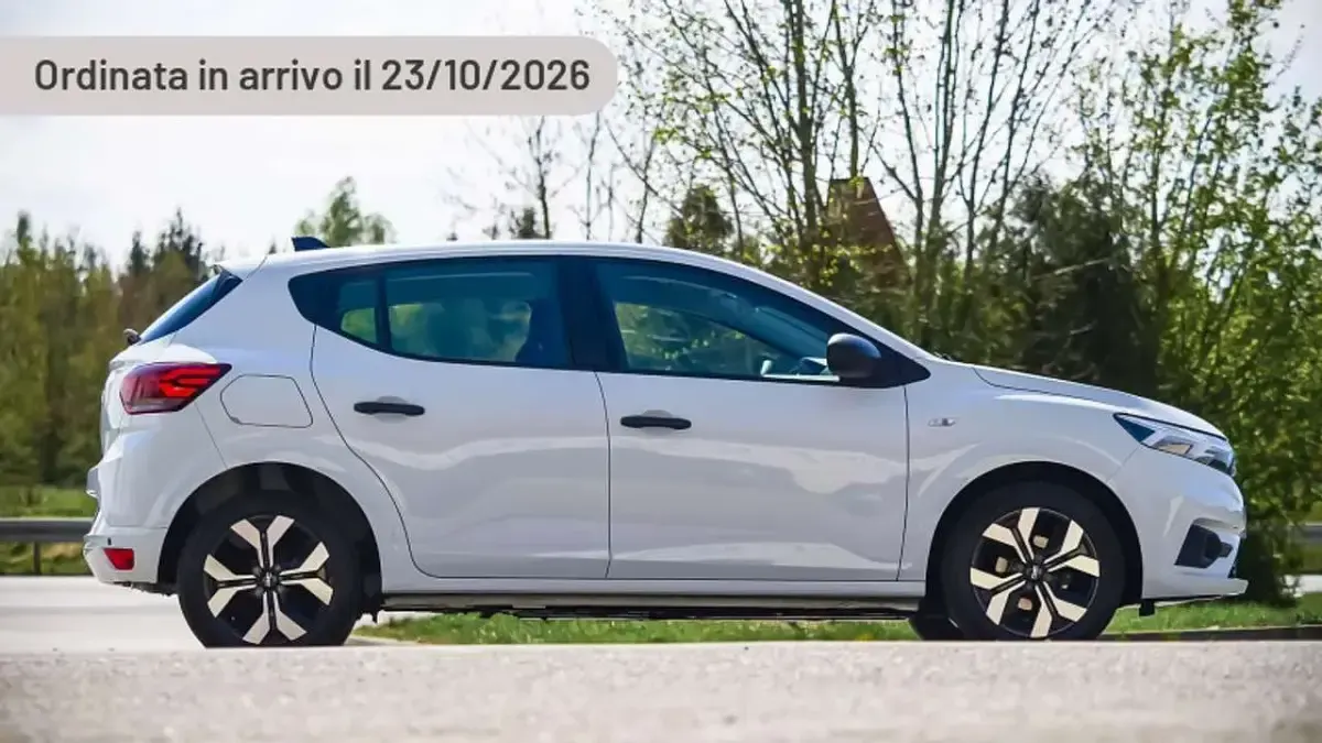 Ny Dacia Sandero Journey 122 HK (89 kW) 2026 Sølv Sedan