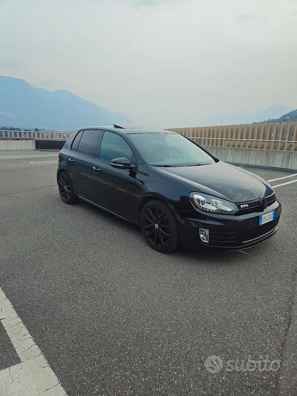Usata VW Golf VI GTD 170 CV (125 kW) 2011 Nero Utilitaria