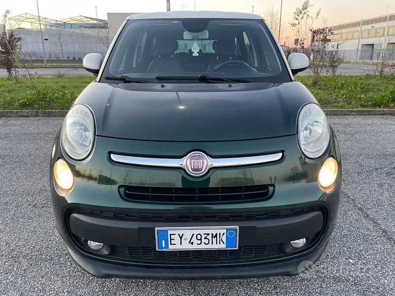 Usata Fiat 500L Living 85 CV (62 kW) 2015 Verde Monovolume