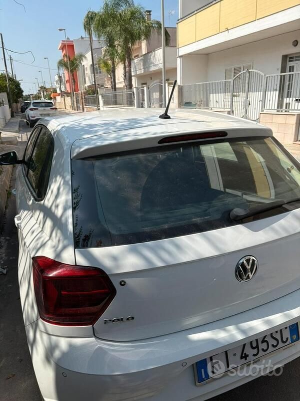 Usata VW Polo 80 CV (58 kW) 2019 Bianco Berlina