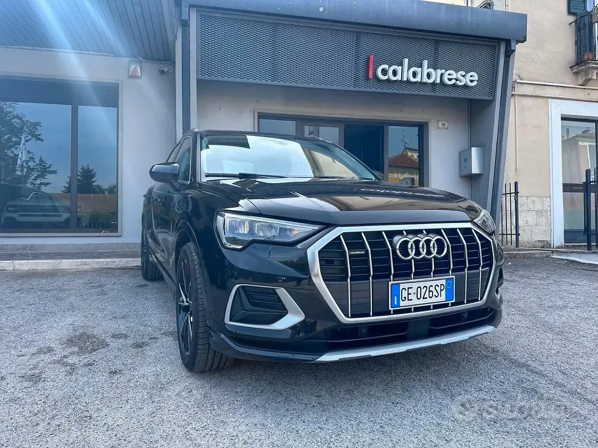 Usata Audi Q3 Advanced 150 CV (110 kW) 2021 Nero SUV