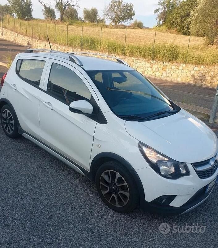 Bianco Usata 2018 Opel Karl Due volumi | 7500 € (Buon prezzo) - Immagine 1/4
