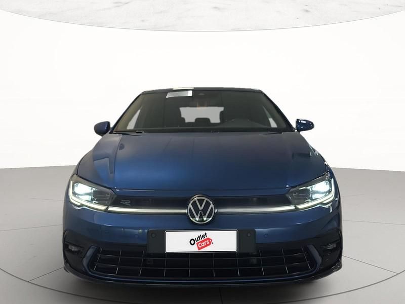 Usata VW Polo R-line 95 CV (69 kW) 2023 Reef blue metallizzato Utilitaria