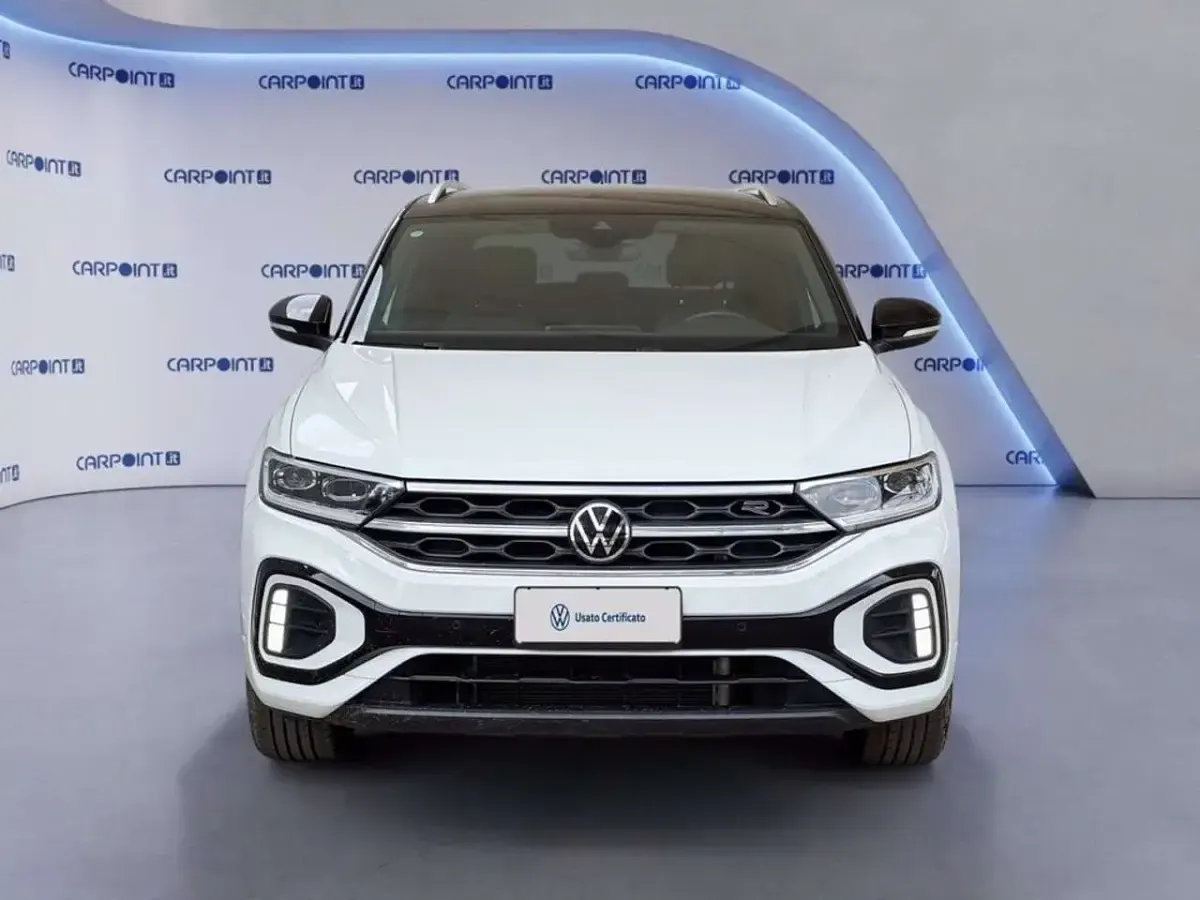 Usata VW T-Roc R-line 110 CV (80 kW) 2022 Bianco SUV