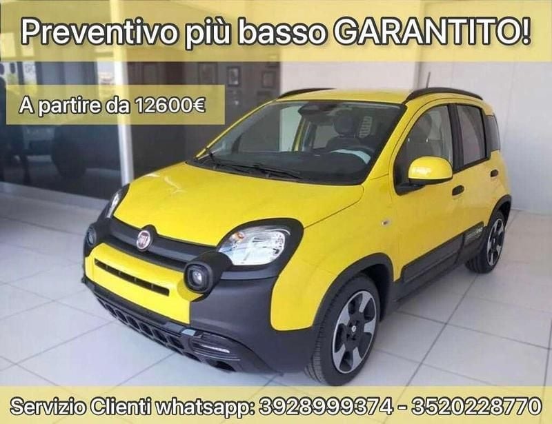 Nuova Fiat Panda S 71 CV (52 kW) 2025 Giallo Utilitaria