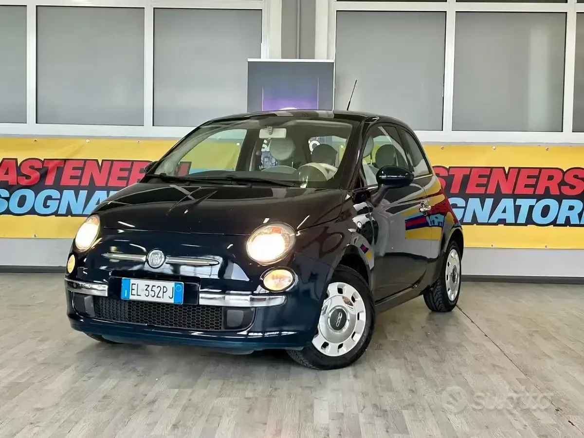 Usata Fiat 500 69 CV (50 kW) 2012 Bluazzurro Utilitaria