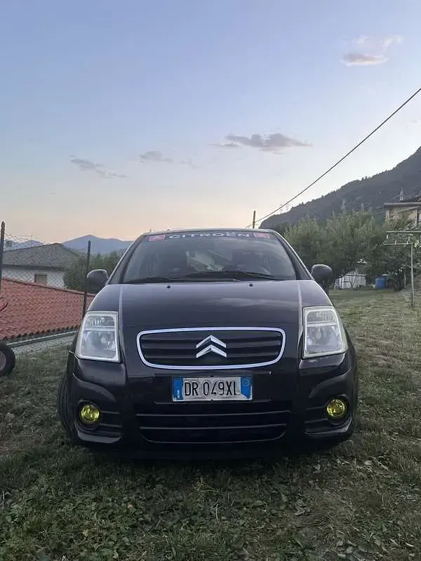 Usata Citroën C2 VTR Sport 73 CV (53 kW) 2009 Nero Utilitaria