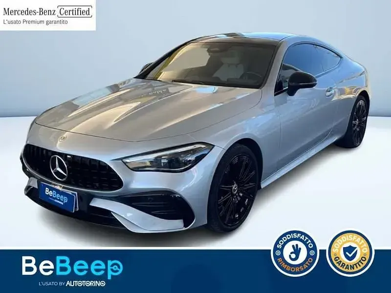 Usata Mercedes CLE220 Advanced Plus 197 CV (144 kW) 2024 Argento metallizzato Coupé