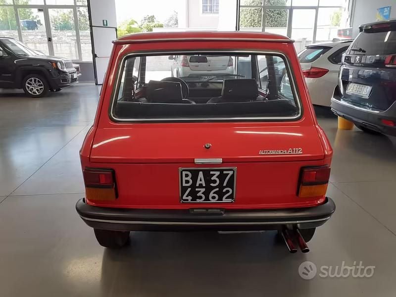 Usata Autobianchi A112 58 CV (42 kW) 1970 Rosso Utilitaria
