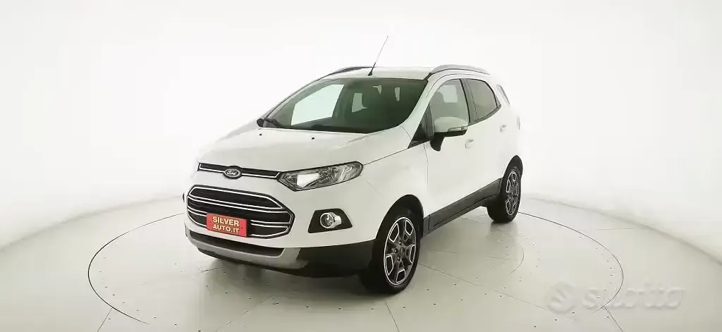 Usata Ford Ecosport Titanium 95 CV (69 kW) 2018 Bianco SUV