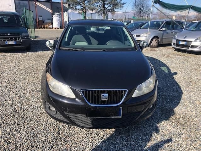 Usata Seat Ibiza Style 80 CV (58 kW) 2009 Nero Berlina