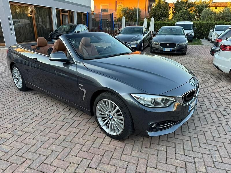 Begagnad BMW 435 Luxury Line 230 HK (169 kW) 2015 Grå Cab