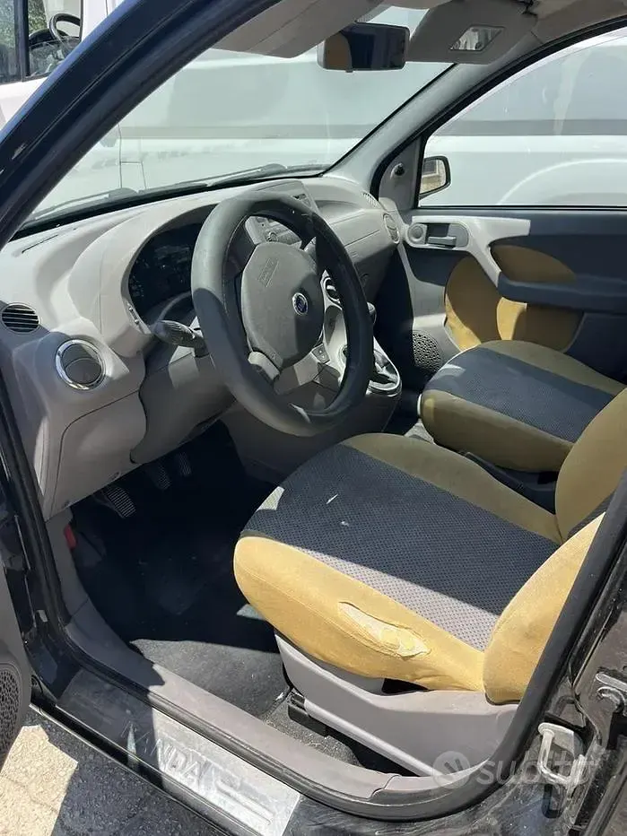 Usata Fiat Panda 69 CV (50 kW) 2007 Nero Utilitaria