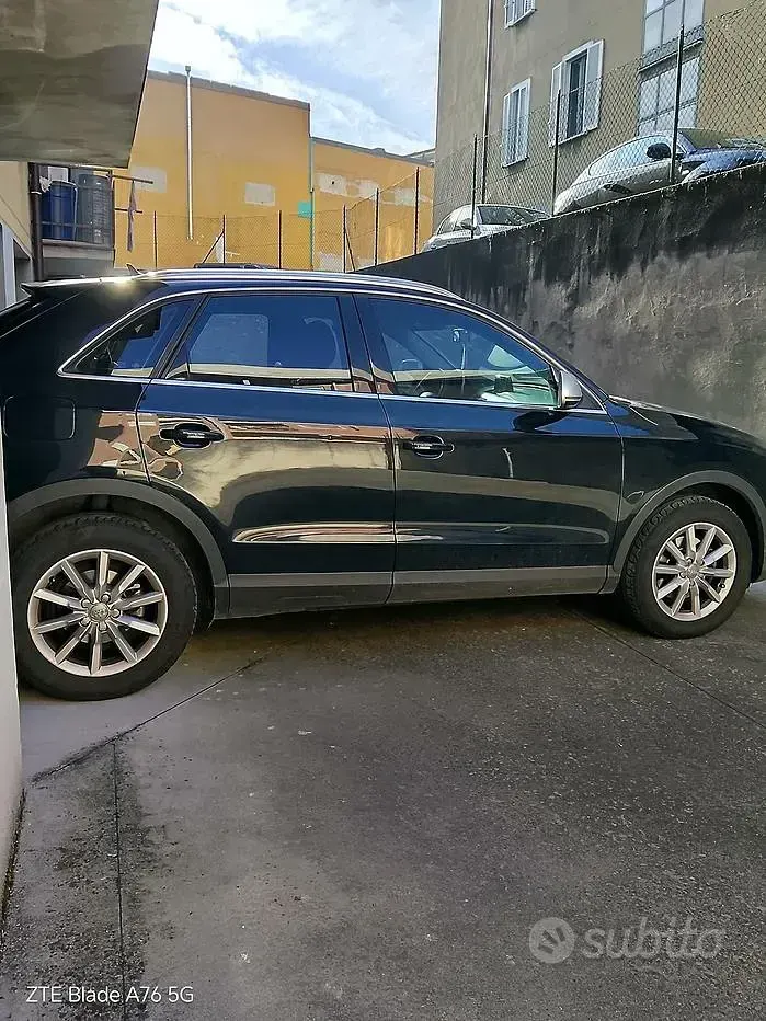Usata Audi Q3 140 CV (102 kW) 2013 Nero SUV