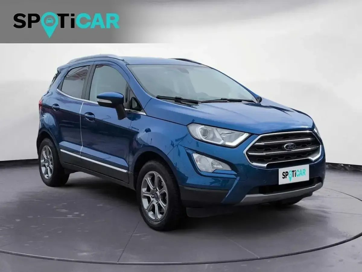 Usata Ford Ecosport Titanium 99 CV (72 kW) 2019 Blu SUV