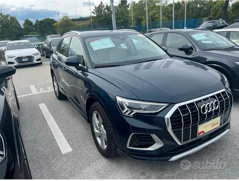 Usata Audi Q3 190 CV (139 kW) 2019 Blu SUV