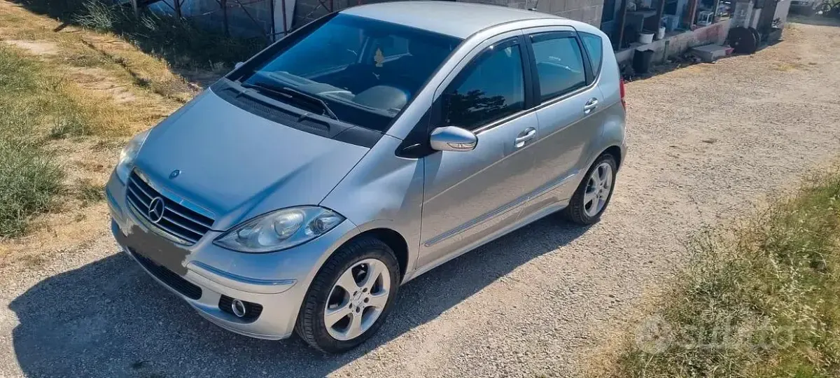 Usata Mercedes A170 Avantgarde 116 CV (85 kW) 2006 Grigio Berlina
