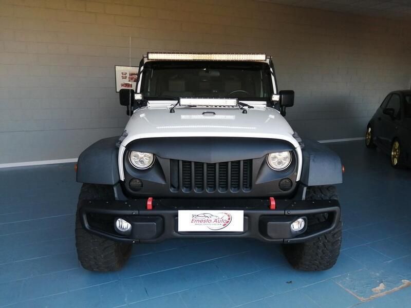 Bianco Usata 2022 Jeep Wrangler Unlimited SUV | 32.000 € (Super prezzo) - Immagine 1/4